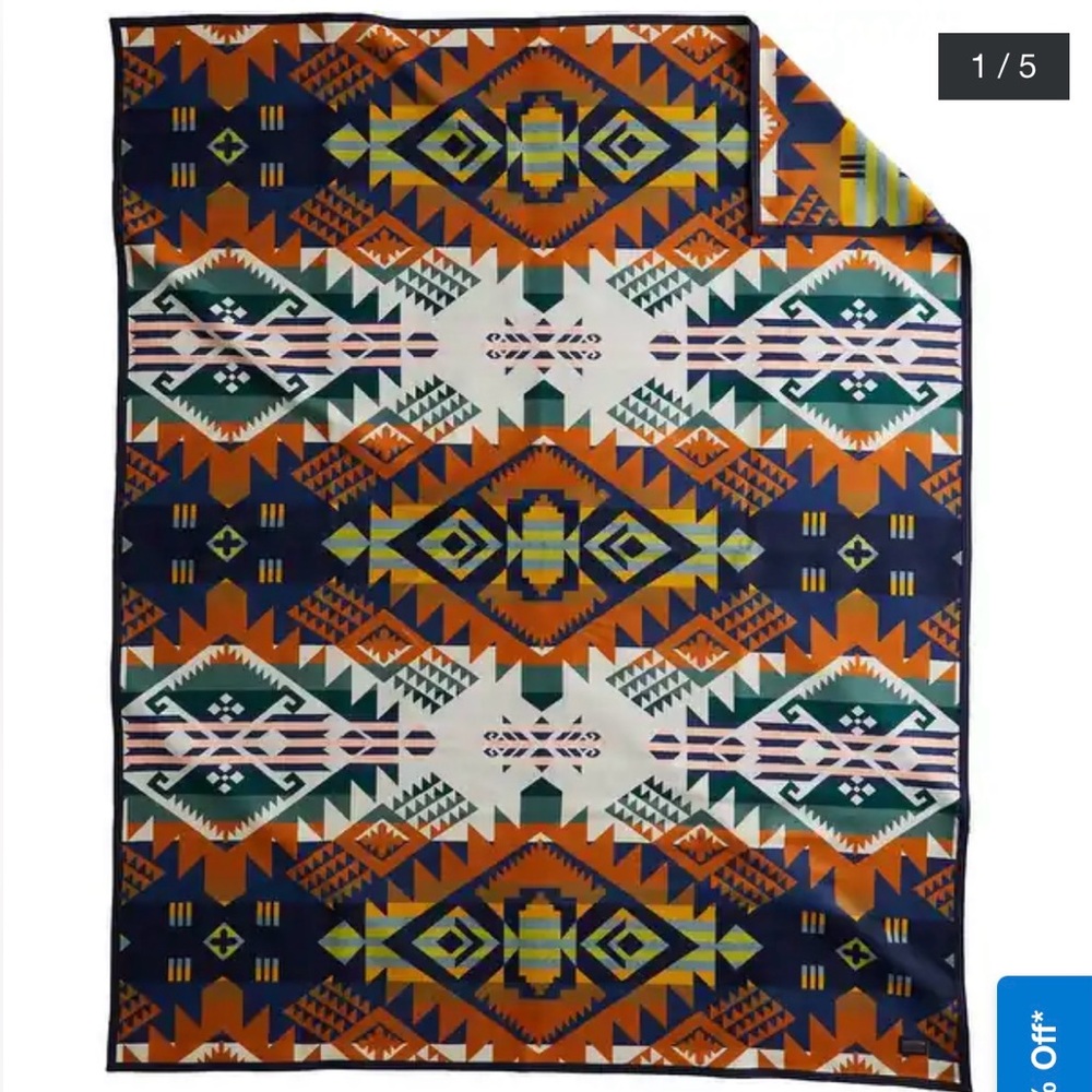 Pendleton Beaver State “Journey West” NWT Woolen Blanket